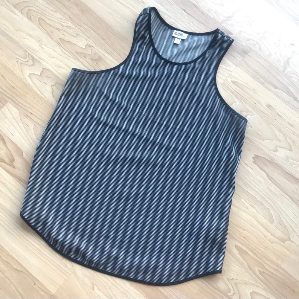 Peter Pilotto Illusion stretch-crepe racerback top